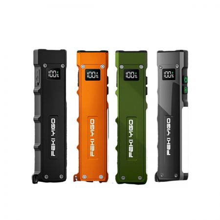 New Mini Portable Rechargeable Flashlight, Digital Display High‑Brightness Long‑Runtime Outdoor Light Wholesale